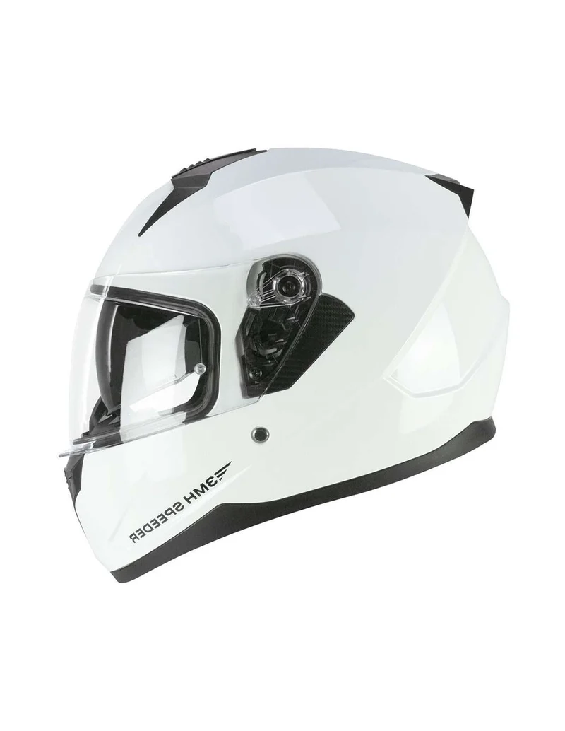 SKA-P 3MHA SPEEDER MONO Integral Moto Casco Blanco