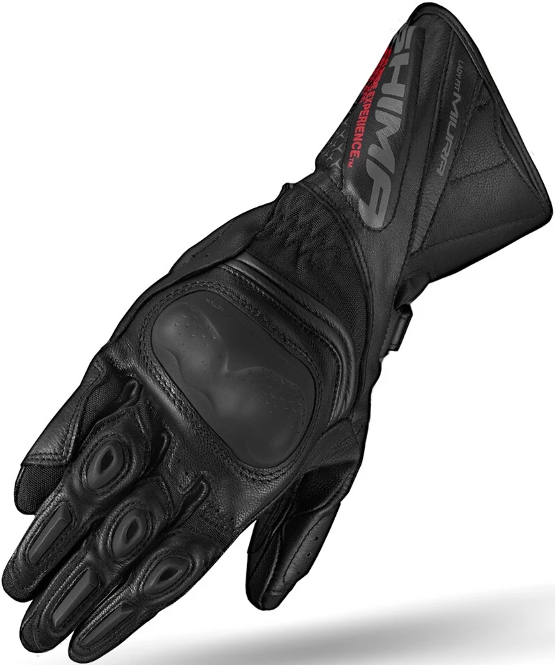 SHIMA MIURA GUANTES DE MOTO MUJER NEGRO