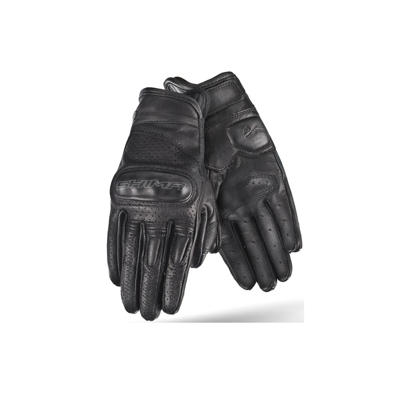 SHIMA CALIBER GUANTES DE MOTO HOMBRE NEGRO
