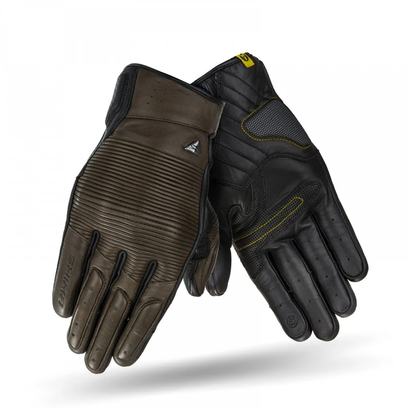 SHIMA BLAKE GUANTES DE MOTO MARRON CLARO