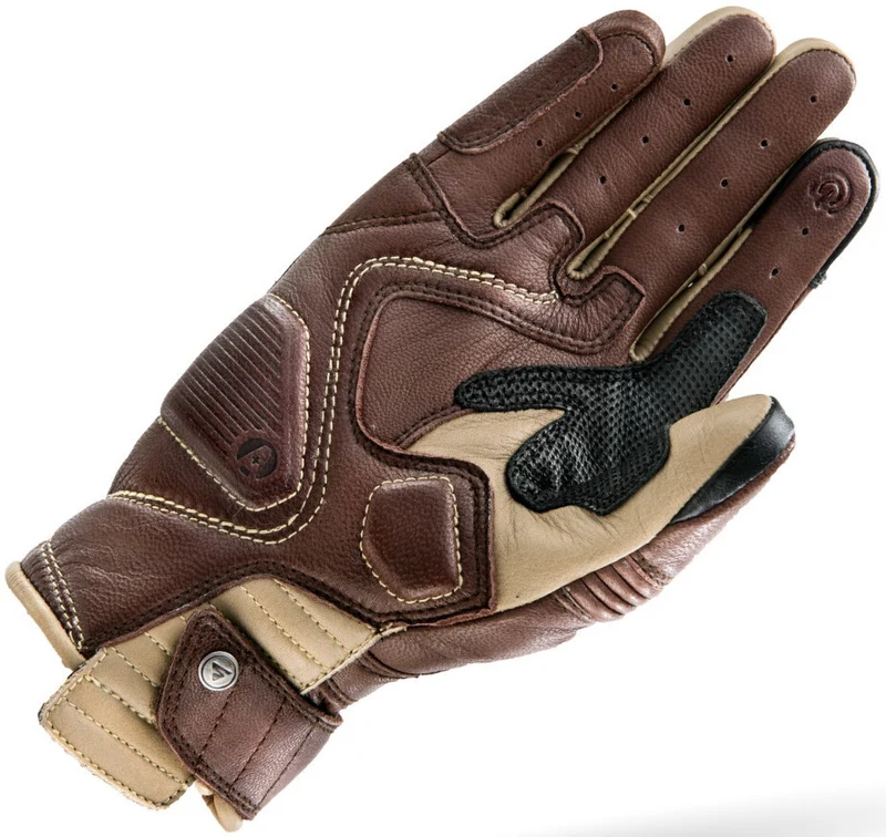 SHIMA AVIATOR GUANTES DE MOTO MARRON CLARO