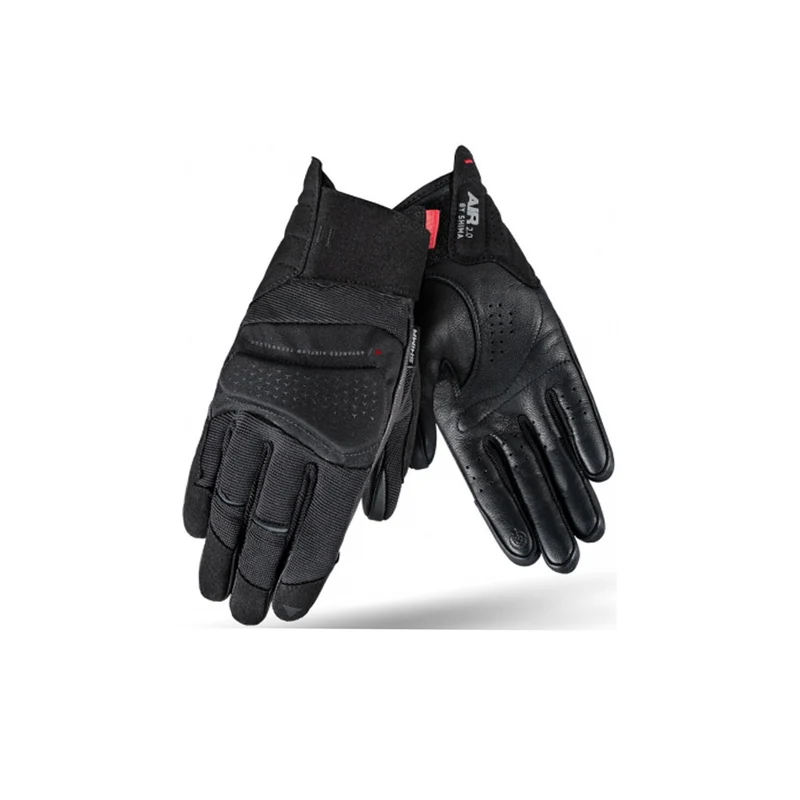 SHIMA AIR 2.0 GUANTES DE MOTO MUJER NEGRO