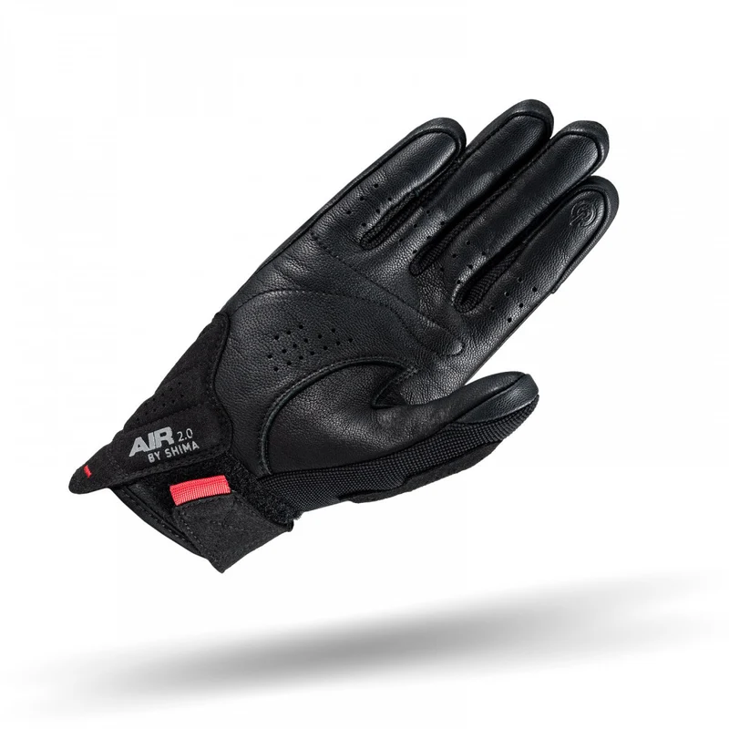 SHIMA AIR 2.0 GUANTES DE MOTO MUJER NEGRO