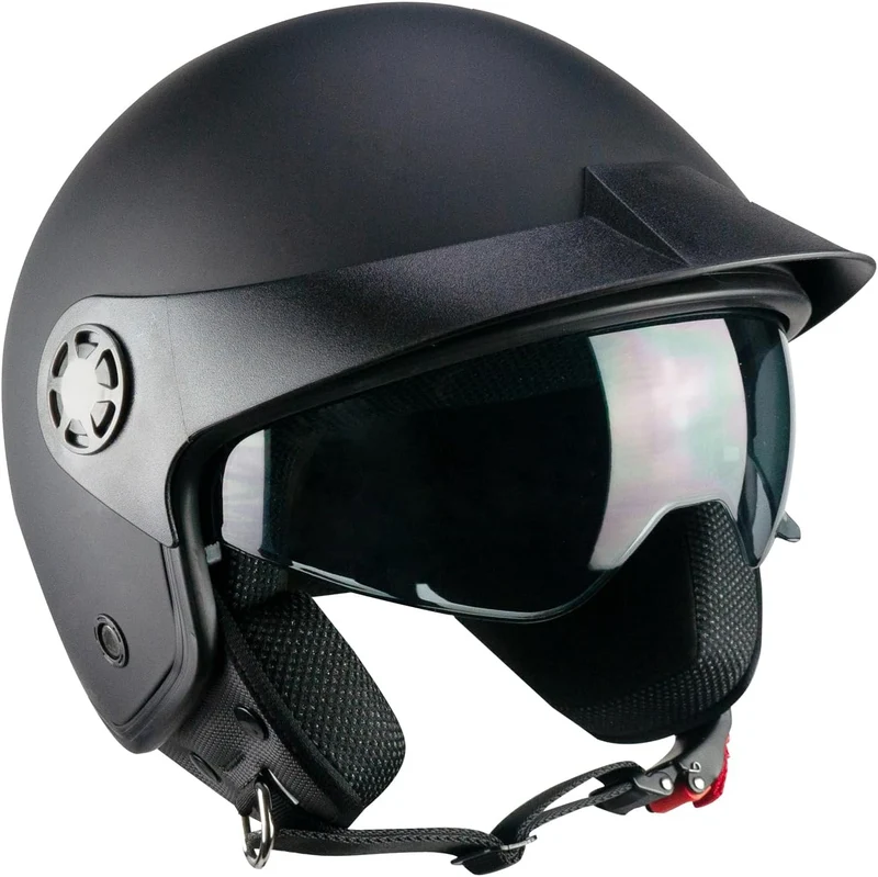 SKA-P - 1SHA ZEN MONO Jet Casco Negro mate