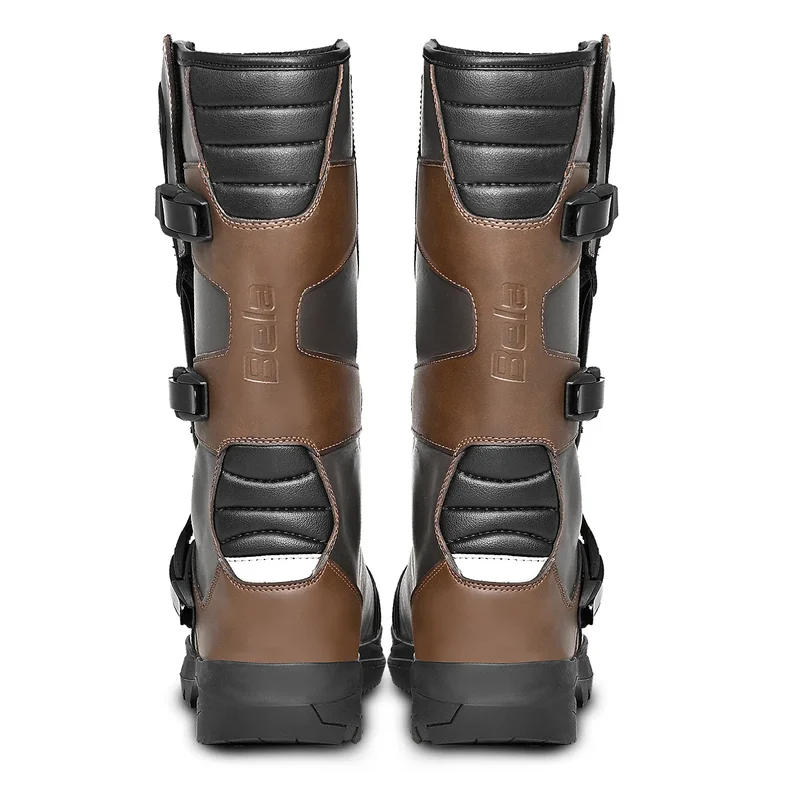 BELA SENIOR WP BOTAS DE MOTO DE HOMBRE PIEL MARRON