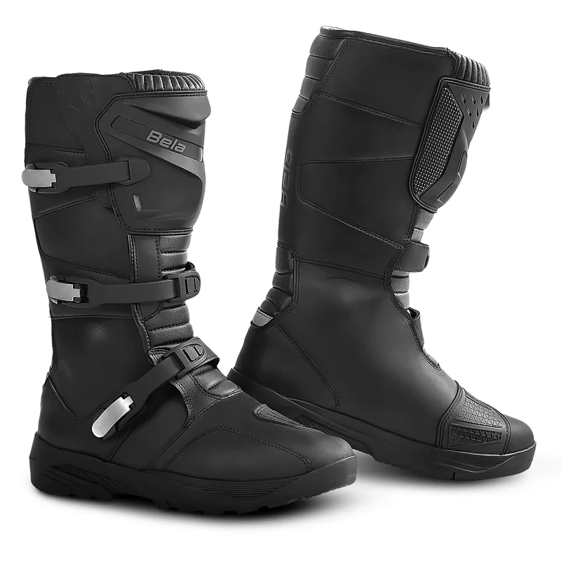 BELA SENIOR WP BOTAS DE MOTO PIEL NEGRO