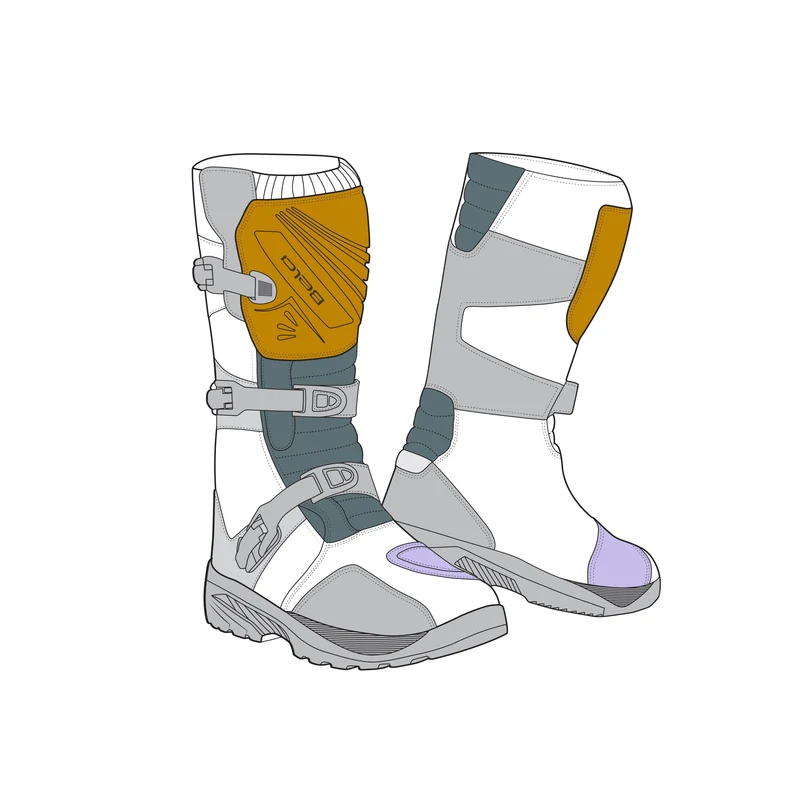 BELA SENIOR WP BOTAS DE MOTO PIEL NEGRO