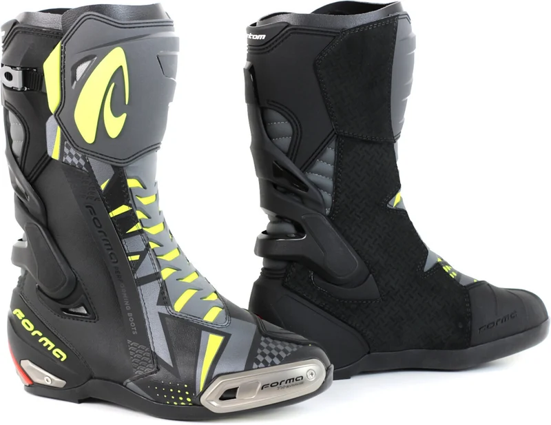 FORMA - PHANTOM BOOT RACING BLACK/GREY/YELLOW FLUO