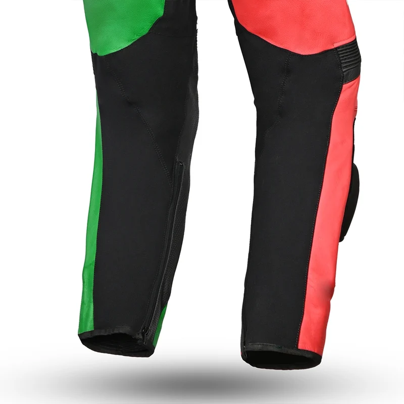 R-TECH HAWK 1 PC MONO DE MOTO NEGRO ROJO VERDE