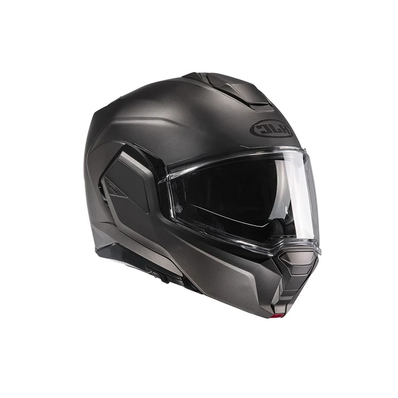 HJC I100 SEMI MAT TITANIUM plano casco integral modular