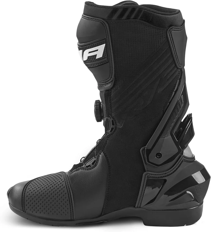 SHIMA VRX-3 MAN RACING BOOT DE MOTO NEGRO