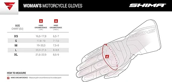 SHIMA X-BREEZE 2 GUANTES DE MOTO MUJER NEGRO