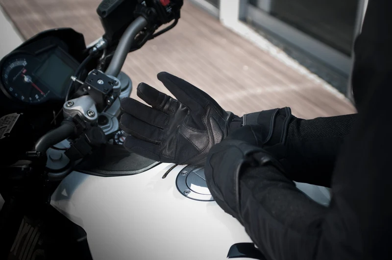 SHIMA UNICA WP GUANTES DE MOTO MUJER NEGRO