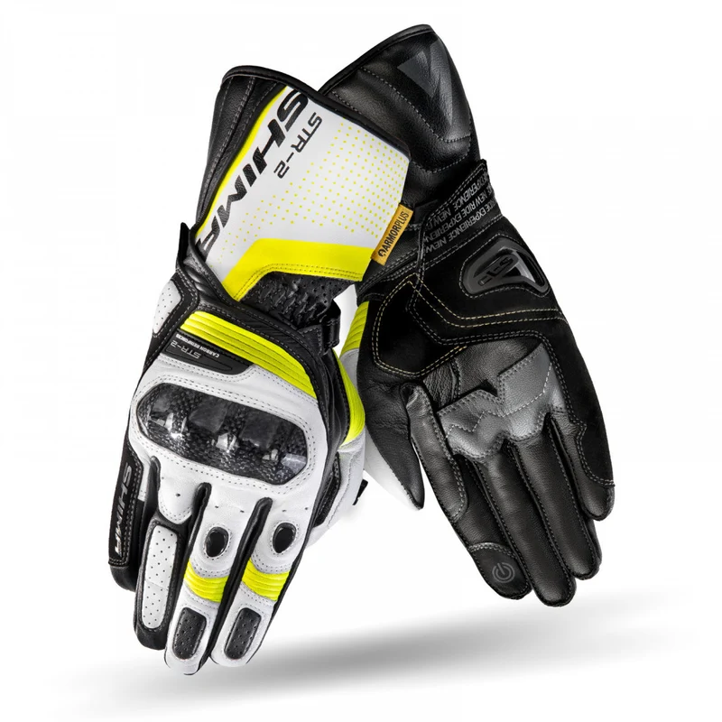 SHIMA STR-2 GUANTES DE MOTO FLUO