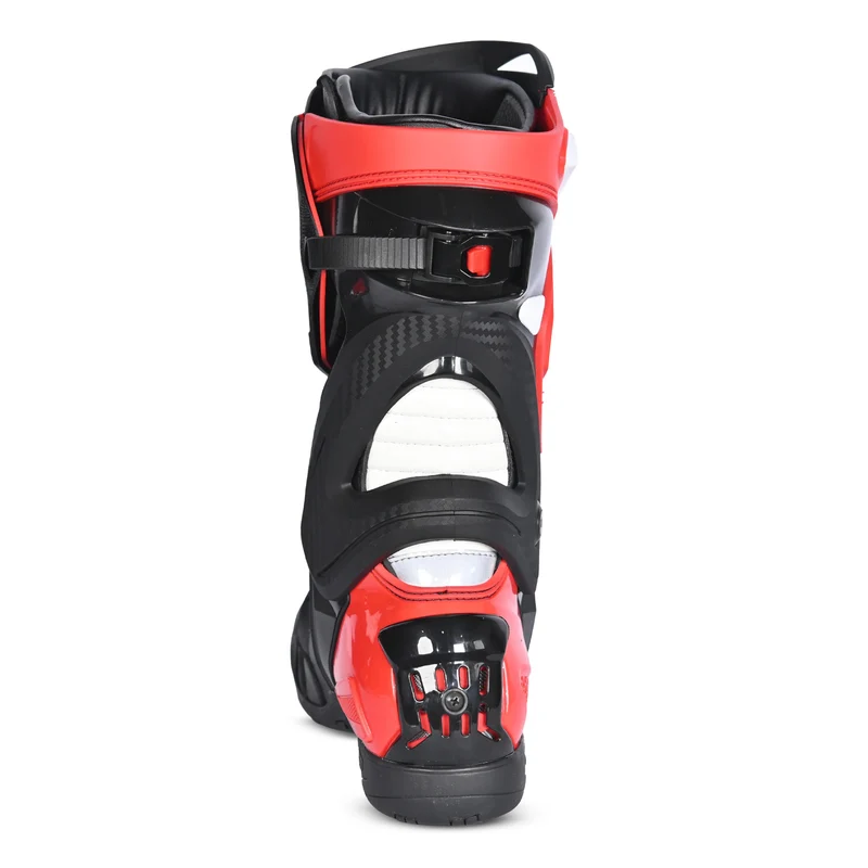 BELA TURBO TRACK BOTAS DE MOTO RACING NEGRO ROJO