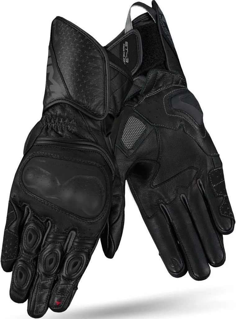 SHIMA ST-3 NEW GUANTES DE MOTO NEGRO