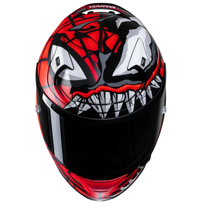 HJC RPHA 12 Venom 3 Marvel MC1SF DE MOTO CASCO INTEGRAL