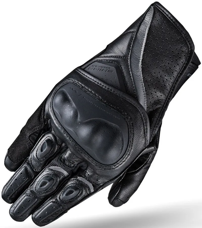SHIMA SPARK 2.0 GUANTES DE MOTO NEGRO