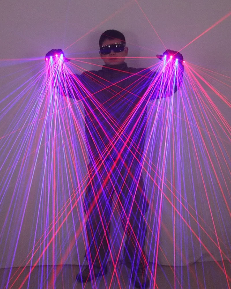 Dramatic Flair Color Laser Gloves