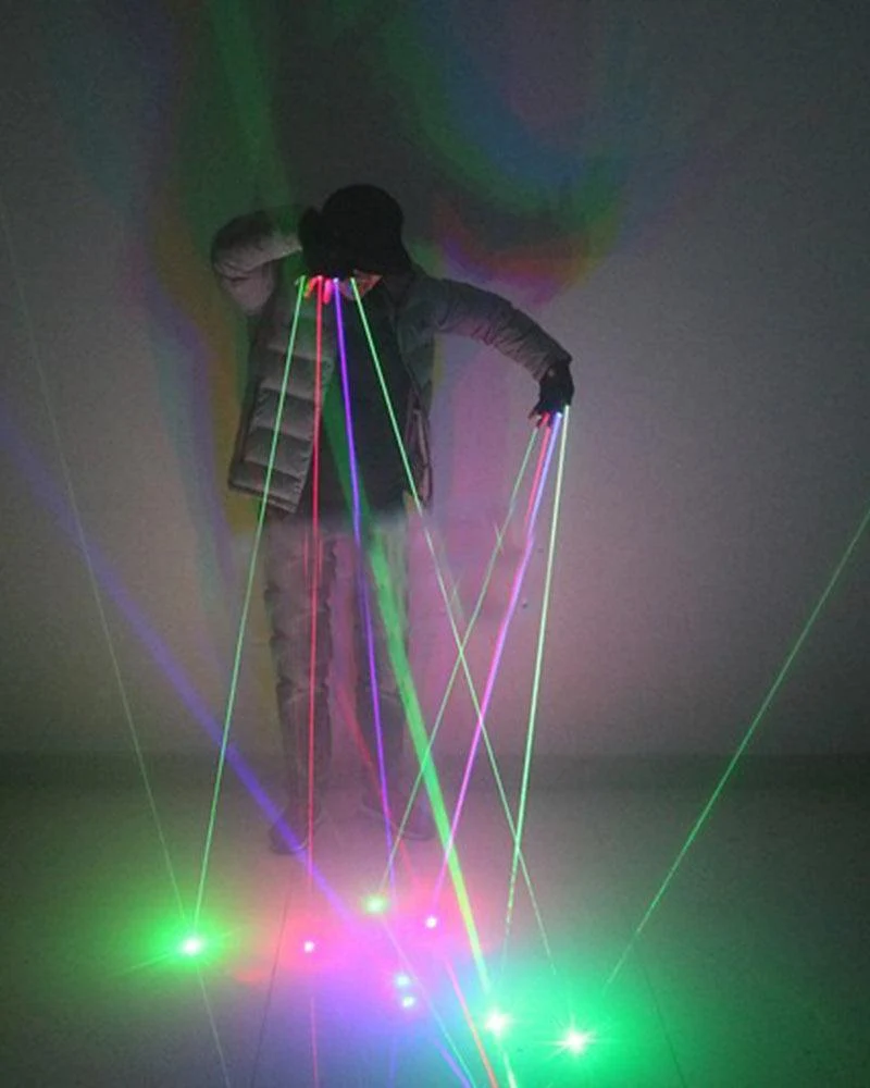 Dramatic Flair Color Laser Gloves