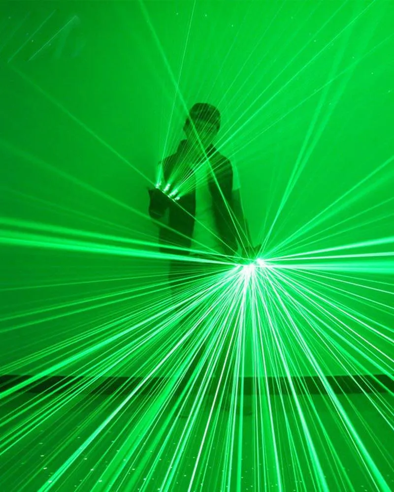 Dramatic Flair Laser Cyberpunk Gloves