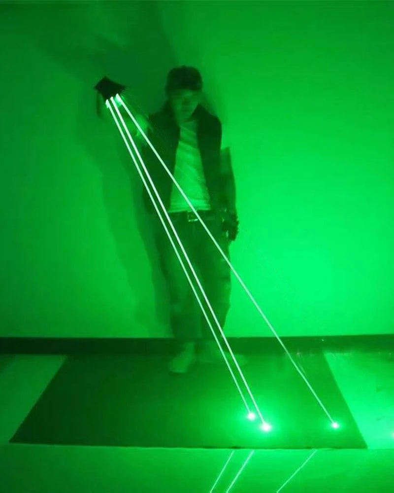 Dramatic Flair Laser Cyberpunk Gloves