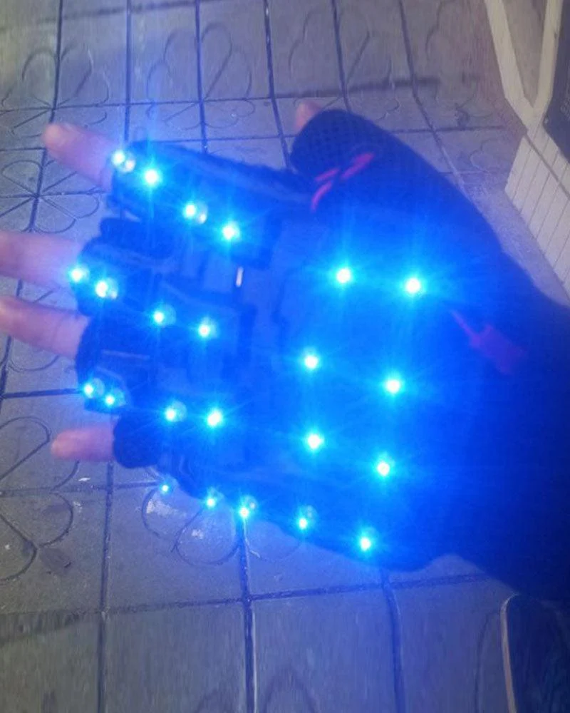 Rave Clothing Light Up Glasses And Gloves (Sold Separately)