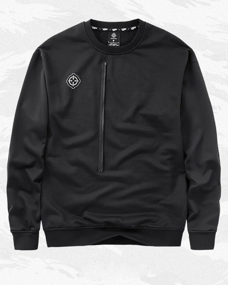 Techwear Fake Two-piece Tactical Sweatshirt