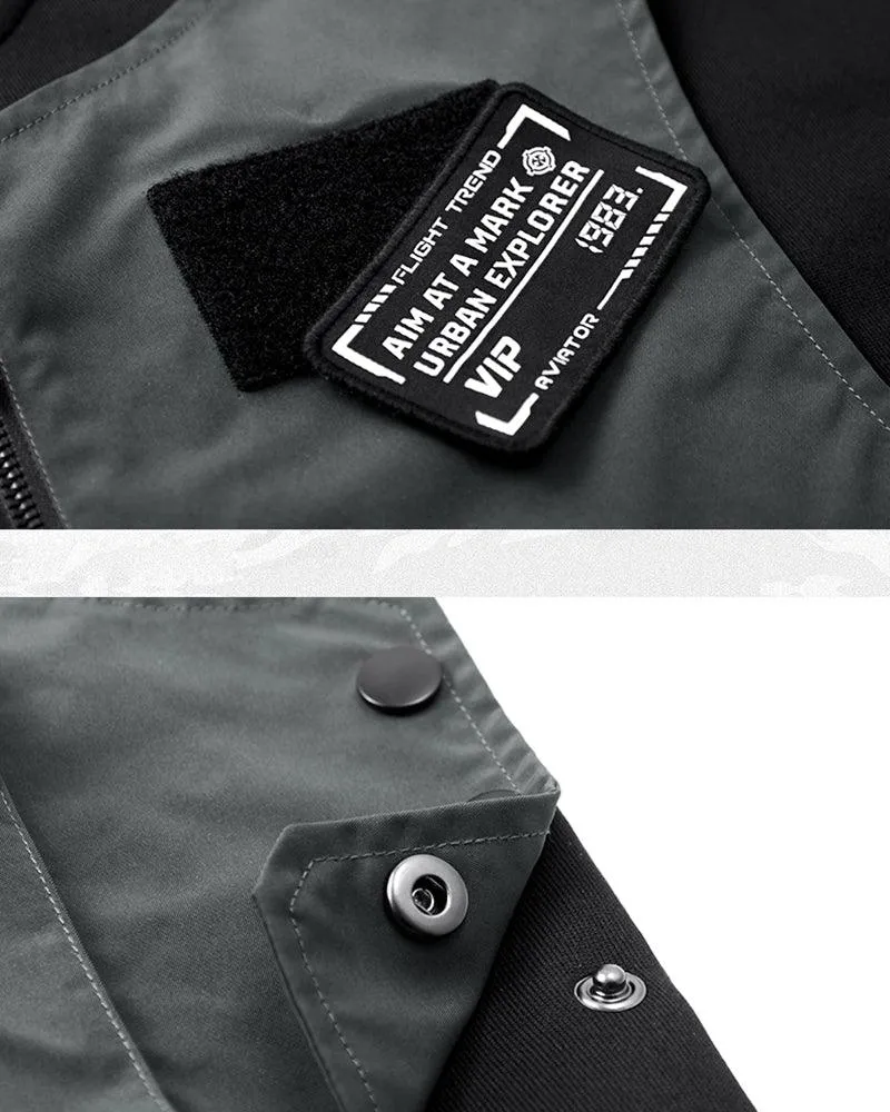 Techwear Fake Two-piece Tactical Sweatshirt
