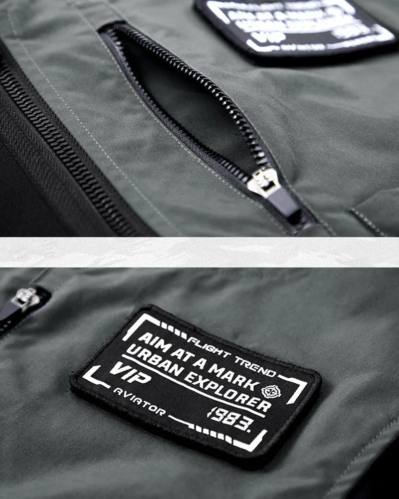 Techwear Fake Two-piece Tactical Sweatshirt