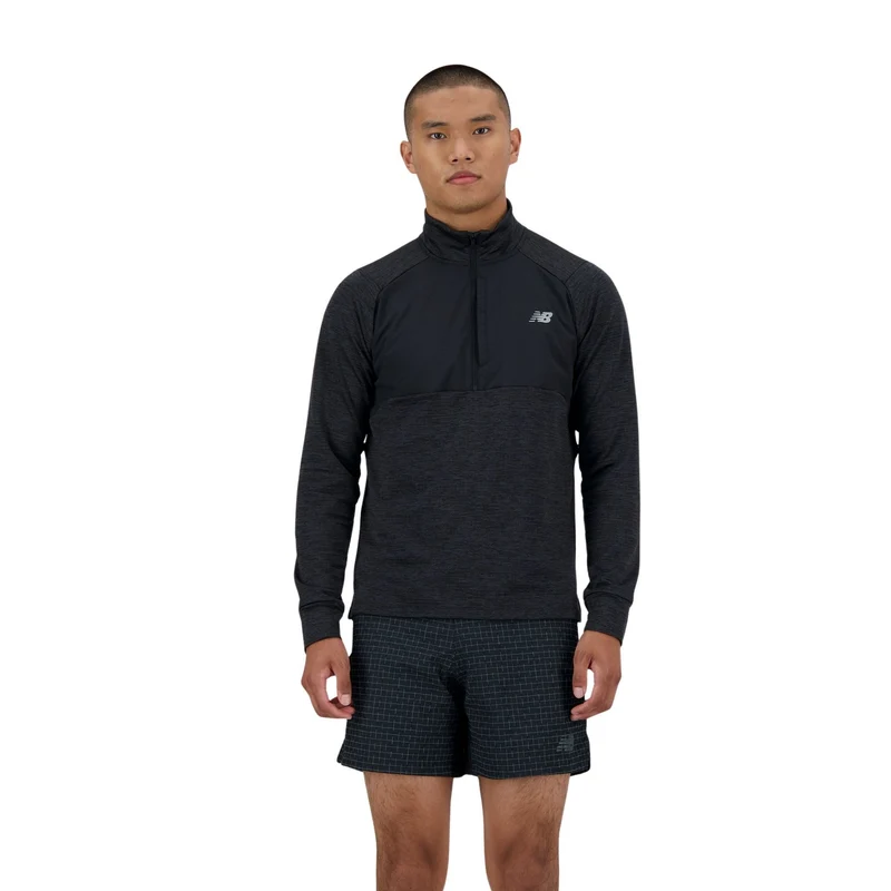 Men's Athletics Heat Grid 1/2 Zip Long Sleeve Top