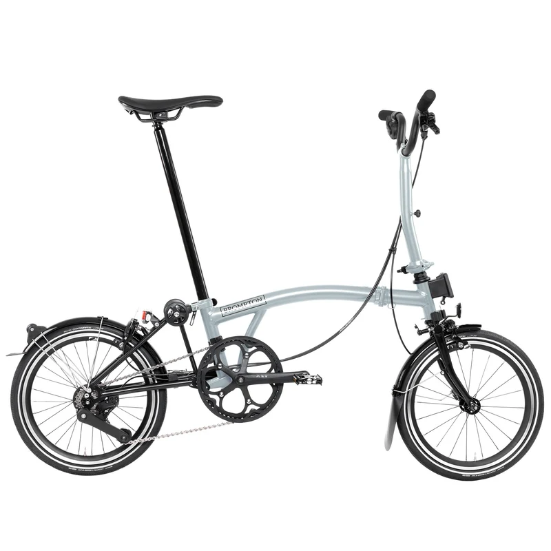 P Line 4 Speed Mid Bar Folding Bike 2025