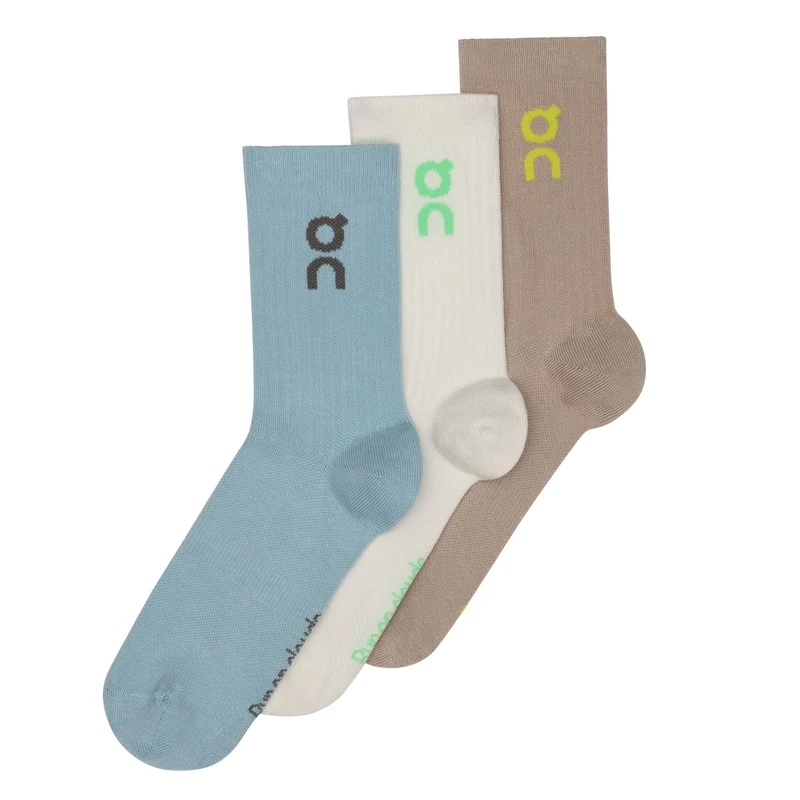 Triple-Pack Logo Socks High
