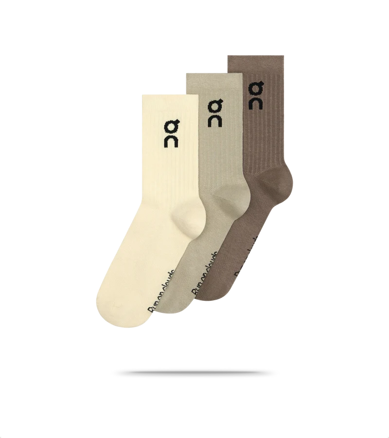Triple-Pack Logo Socks High