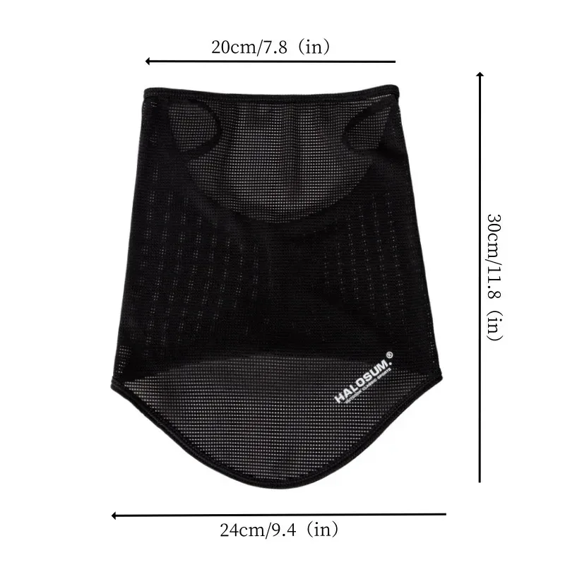 Guêtre de cyclisme en soie glacée – protection UV et évacuation d'humidité | Veltix™