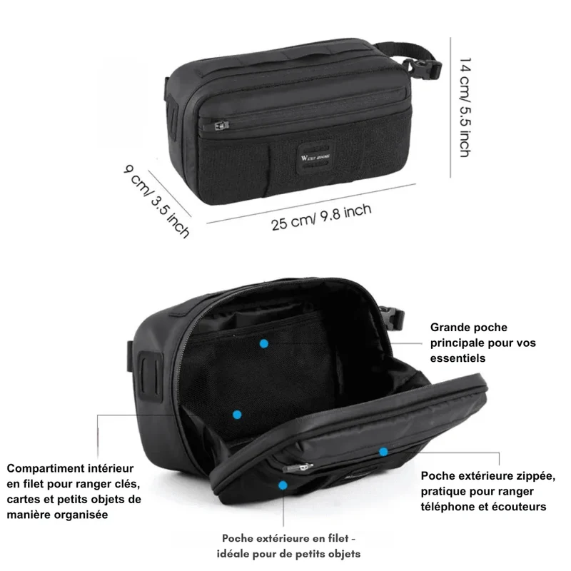Sacoche de Guidon 3L - BarCarrier™