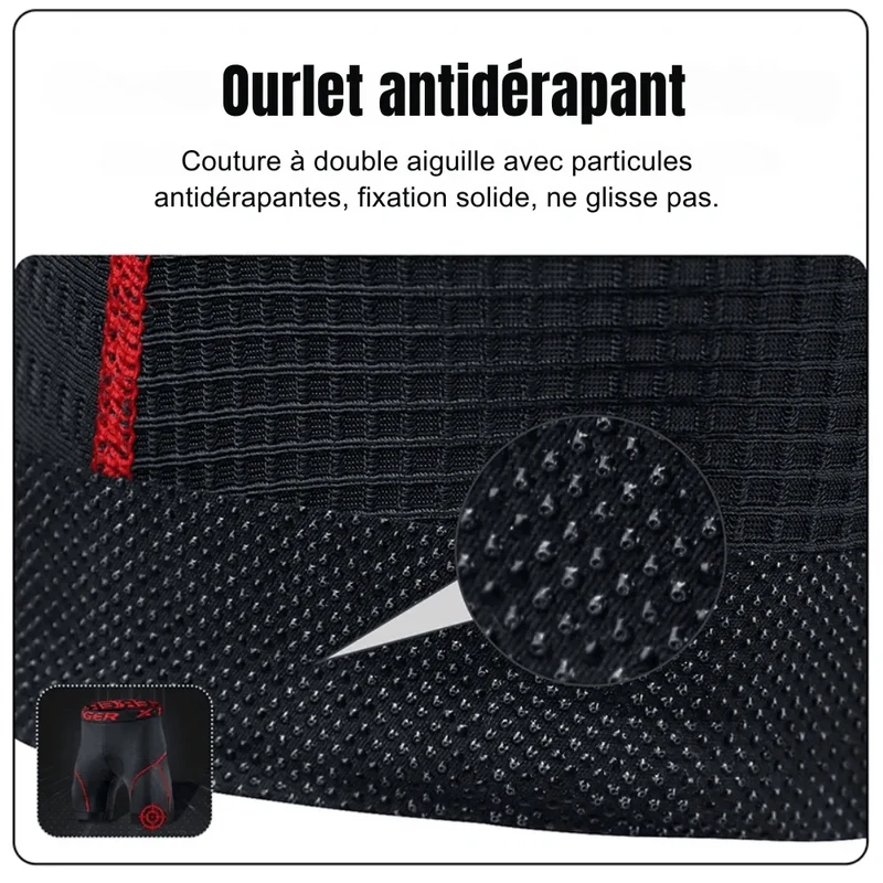 Sous-vêtement de Cyclisme avec Gel 5D - VeloShield™