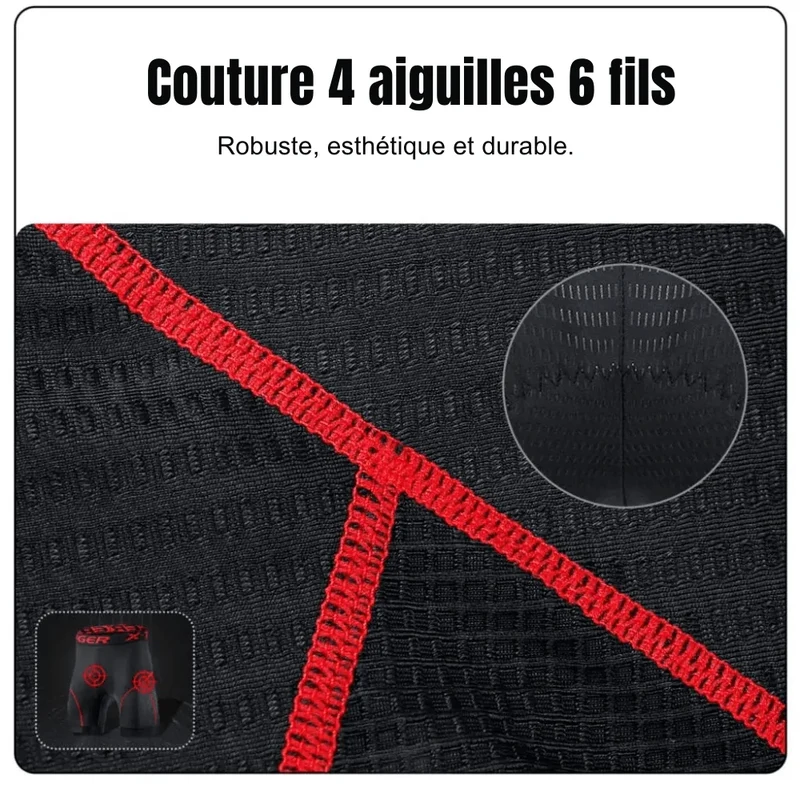 Sous-vêtement de Cyclisme avec Gel 5D - VeloShield™