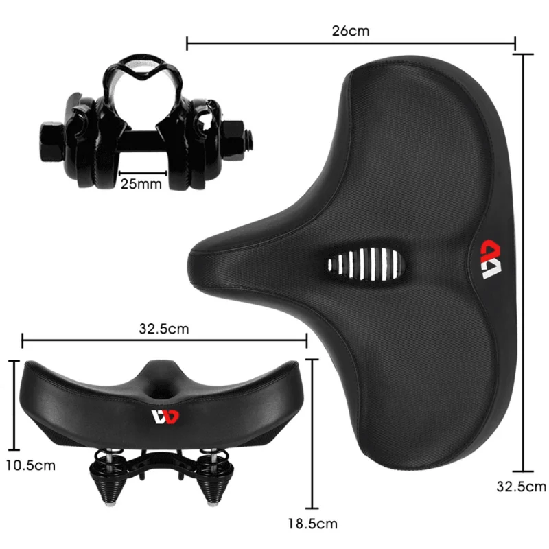 Selle de Vélo Large Confort - MaxiComfort™
