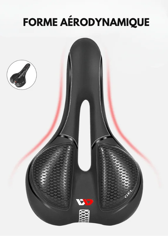 Selle de Vélo Confort - SiliconRide™