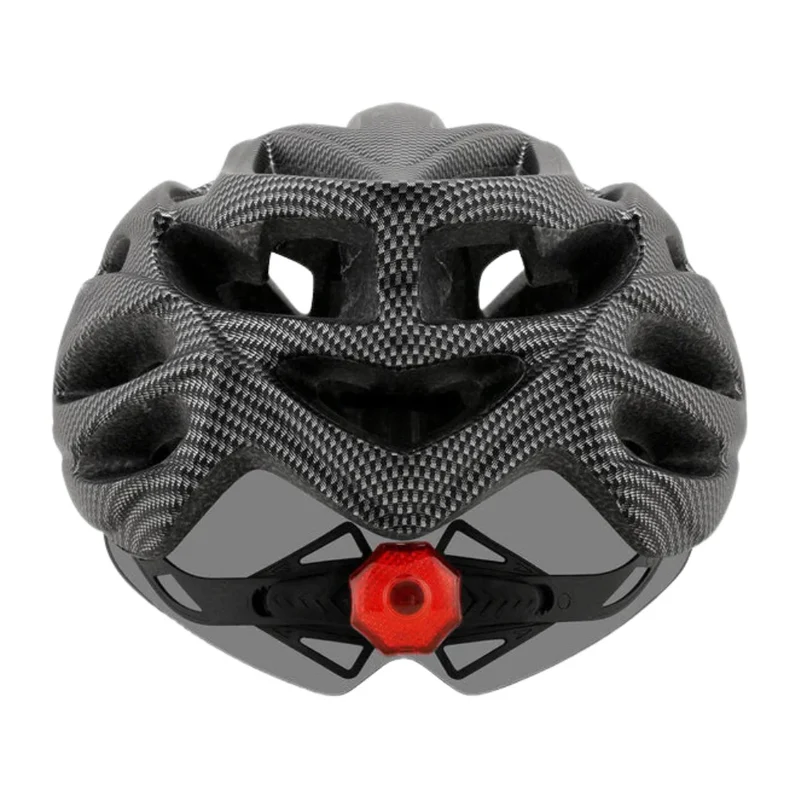 Casque de Vélo avec Visière Amovible et LED Intégrée – CycloGuard™