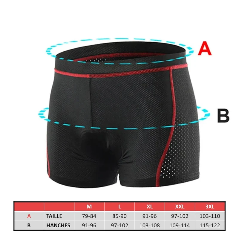 Sous-vêtement de Cyclisme mixte (H/F) avec Gel 5D - CycloGel™