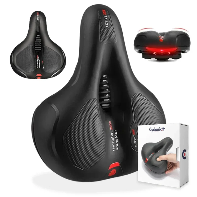 Selle de Vélo Confort - CycloSoft™