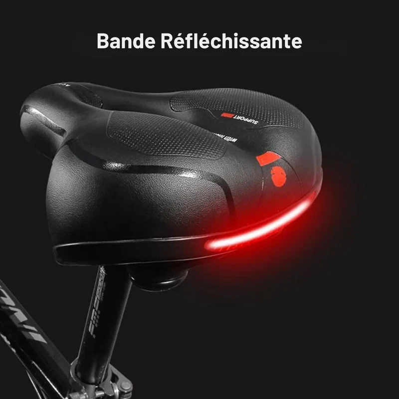 Selle de Vélo Confort - CycloSoft™