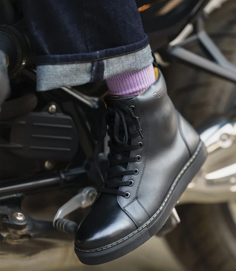 Sneaker Moto ESC Nere - Trip Machine