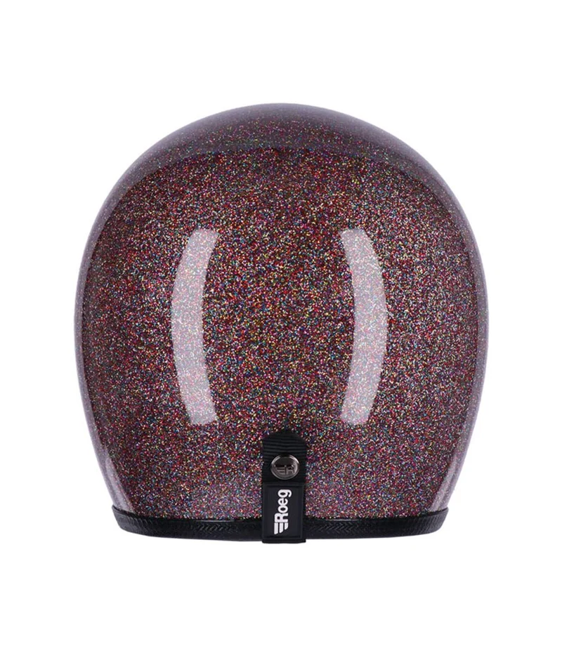 Casco Vintage Omologato Roeg Purple Haze