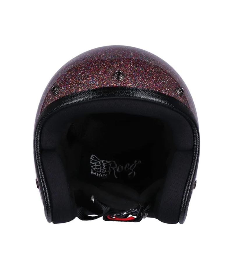 Casco Vintage Omologato Roeg Purple Haze