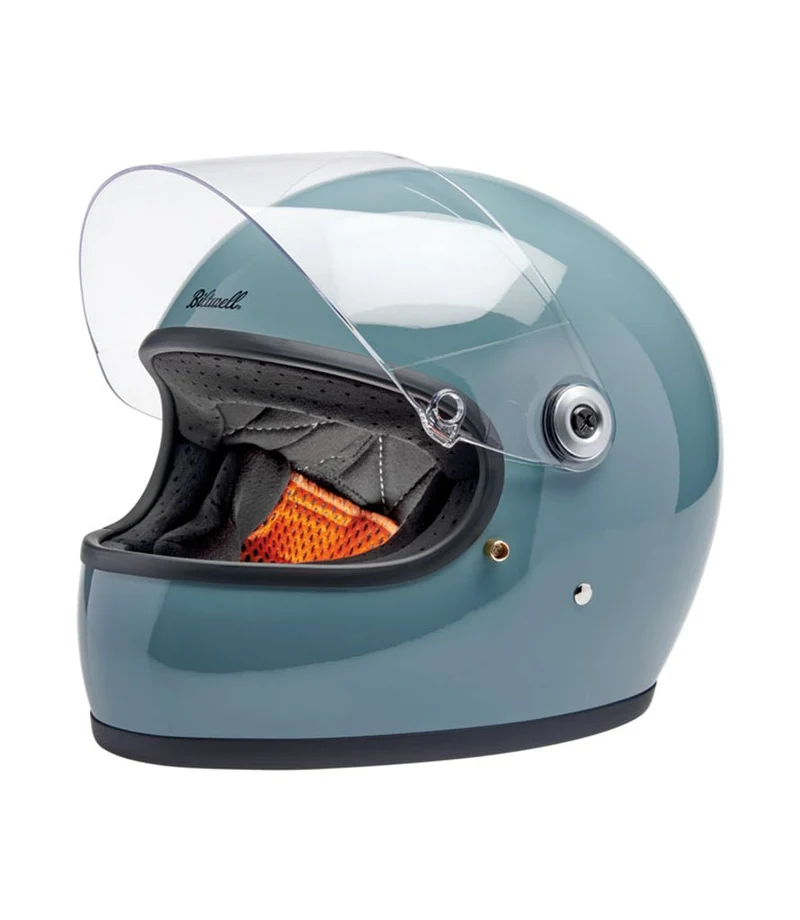 Casco Biltwell Gringo S Agave Blue Gloss