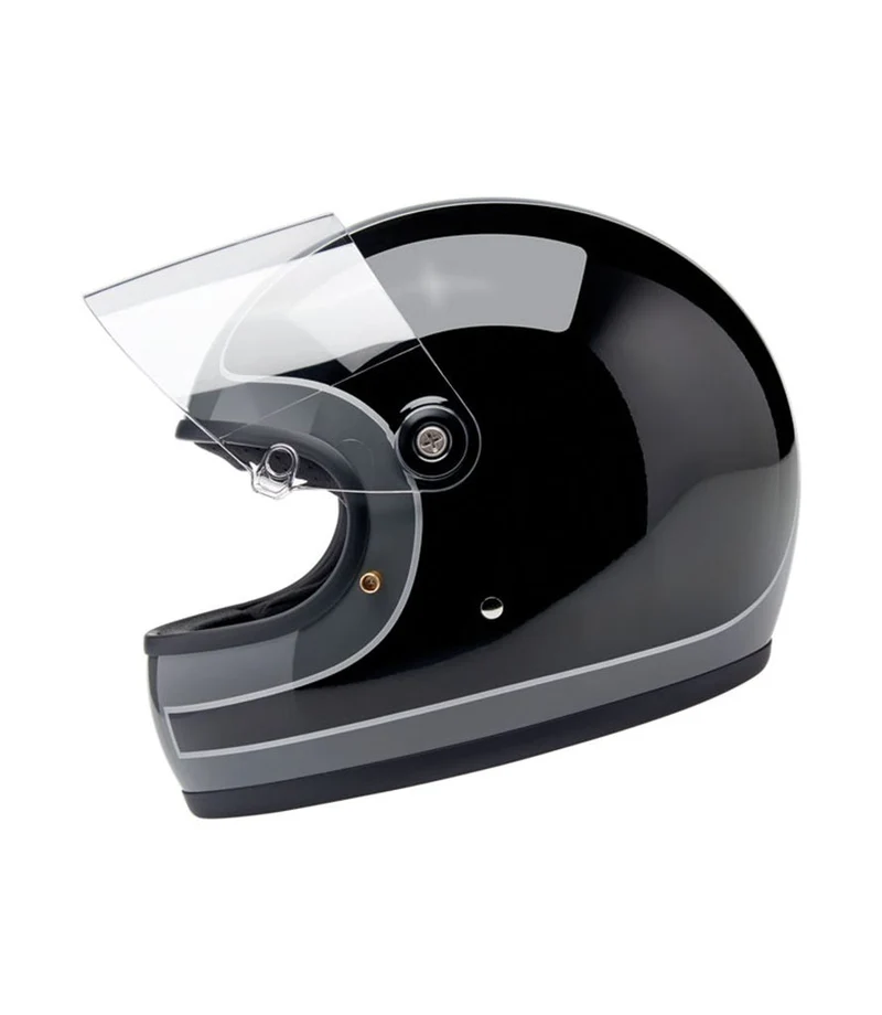 Casco Biltwell Gringo S Storm Grey/Black Tracker Gloss