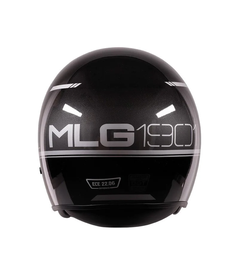 Casco Demi Jett Royal Enfield Aviator Grey/Black